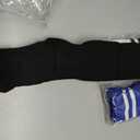 KEUKORZ 3 Pair Athletic Socks Black White Blue Youth Adult Non-Slip Classic Stripes Long Knee-High Baseball Football Sports Socks for Men and Women