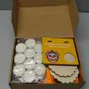 Dia De Los Muertos Decorations Picture Frames, Day of The Dead Altar with Candle, Marigold, Artificial Monarch Butterfly, Dia De Los Muertos Altar Kit Mini Sugar Skull Style Ofrenda Decorations