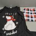 MyFav Matching Family Christmas Pajamas Set Soft Holiday Clothes Sleepwear Women XXL