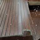 Jocoevol 47-63 Extendable Round Dining Table for 48 with Dust-Proof 2-Tier Storage Shelf Space Saving Expandable Wood Oval Circle Dinner Furniture with Pedestal Base (Black)