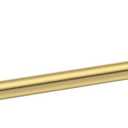 USHOWER Brushed Gold Towel Bar, 24-Inch Towel Racks for Bathroom Wall-Mounted, SUS304 Stainless Steel Towel Rod (Total Length 26-Inch)