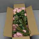 LELEE Artificial Roses Bulk Pink Silk Rose with Stem, 52pcs Fake Flowers Decoration for Wedding Table Centerpieces Bridal Bouquet Home Decor