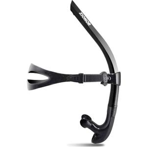 ZIONOR Swim Snorkel for Lap Swimming Adult, Front Snorkel Tube Swimming Training, Comfortable Mouthpiece One-Way Purge Valve for Pool, Outdoors