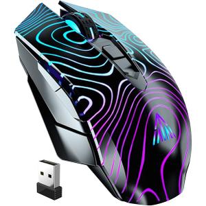 SOLAKAKA SM10 RGB Wireless Gaming Mouse, Gaming Mice with Tri-Modes (BT5.0+BT5.0+2.4GHZ), Rechargeable Computer Mouse Wireless for Laptop/PC/Windows/Mac, Black SOLAKAKA SM10 RGB Wireless Gaming Mouse, Gaming Mice with Tri-Modes (BT5.0+BT5.0+2.4GHZ), Rechargeable Computer Mouse Wireless for Laptop/PC/Windows/Mac, Black