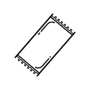 Nautica - PVC Loop Utility Mats | Indoor/Outdoor | Slip-Resistant | Mat for Kitchen, Garage, Laundry Room, Foyer, & More | Stripe Modern Design Doormat | Measures - 17 x 30 | Brown