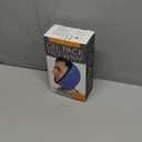 LotFancy Face Ice Pack Wrap for TMJ, Wisdom Teeth, with 4 Reusable Hot Cold Therapy Gel Packs, Pain Relief for Head, Oral and Facial Surgery, Dental Implants, Blue (Blue(one Size Fits Most))