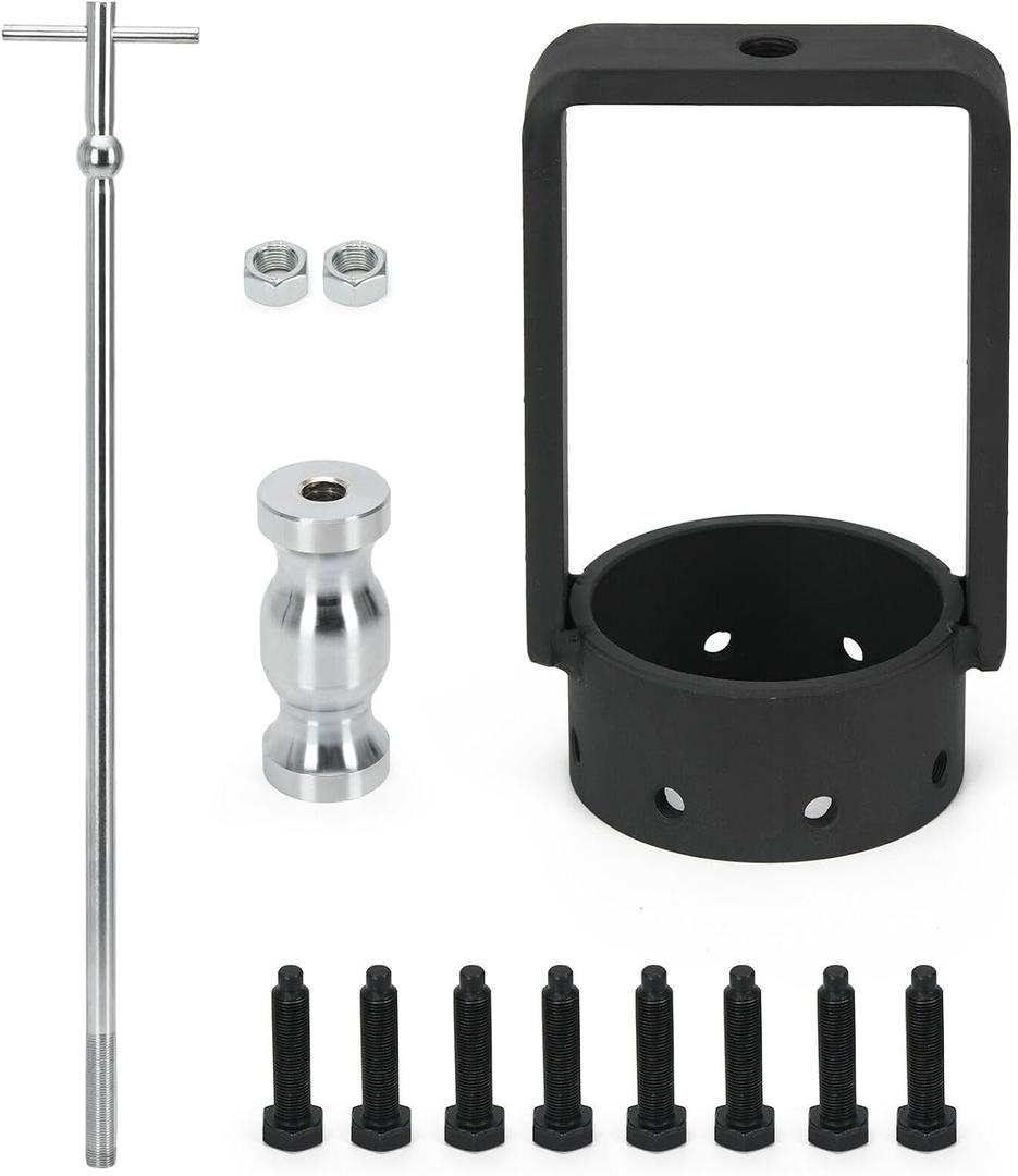 3.75 Inch CV Axle Shaft Puller Tool Kit with Slide Hammer, Heavy Duty CV Axle Removal Tool for Cars (with Slide Hammer)