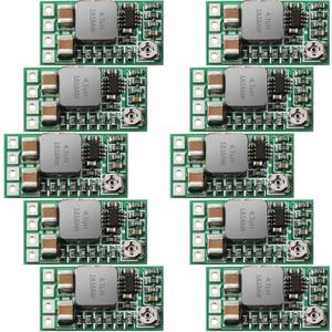 10 Pieces 5v Regulator Module Mini Voltage Reducer DC 4.5-24V 12V 24V to 5V 3A Volt Buck Converter Power Supply Transformer Module