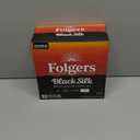 Folgers Black Silk Dark Roast Ground Coffee, 32 Keurig K-Cup Pods