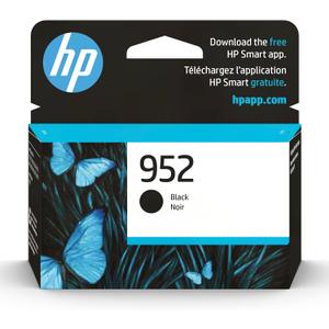 HP 952 Black Ink Cartridge Printers | Works with Printer Series: OfficeJet 8702, OfficeJet Pro 7720, 7740, 8210, 8710, 8720, 8730, 8740 | Eligible for Instant Ink | F6U15AN