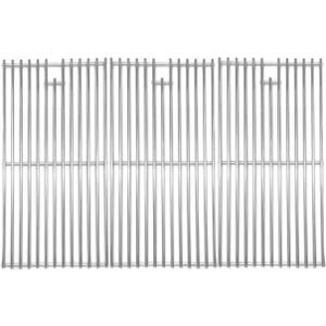 Monument Grills 97888 3-Pack Stainless Steel Cooking Grids for 4-Burner Grill 24633, 24367, 41847NG, 35633, 35633R, 35633G, 35633B, D405, D425, 17.728.3 Inch