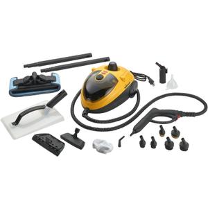Wagner Spraytech 0282014 915e On-Demand Steam Cleaner & Wallpaper Removal, Multipurpose Power Steamer, 18 Attachments Included (Some Pieces Included in Storage Compartment) For Floor
