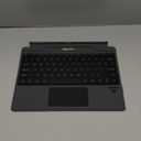Surface Pro 7 Keyboard, Bluetooth Keyboard with Precision Trackpad for Microsoft Surface Pro 7 Plus/Pro 7 / Pro 6 / Pro 5 / Pro 4 / Pro 3, Bluetooth 5.1, Ergonomic, Rechargeable Battery (Black)