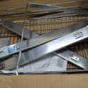 2 Tier Pull Out Cabinet Organizer 15" W X 22" D, Chromed, Full Slide Out