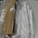 Outdoor Tension Rods for Patio White Extra Tension Curtain Rod 31124 inLong Curtain Rods Adjustable Heavy Duty Tension Rod for Bathroom Window No Drilling Never Rust Non Slip