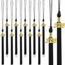 2026 Graduation Tassels, 10Pcs Graduation Cap Tassels 2026 Grad Graduation Tassels for 2026 Graduation Ceremonies Accessories (Black)