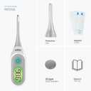 Braun Digital Thermometer, Clinically Accurate, Color Coded Fever Guidance, Thermometer for Adults, Baby, Toddlers & Kids, Oral, Rectal or Underarm use, No 1 Brand Recommended by Pediatricians