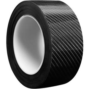 DGSL Car Door Edge Guards - 5D Carbon Fiber Sill Protector Film - Anti-Collision - Fits Most Cars (2In x 49Ft) (Black)