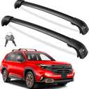 KINGGERI 300lbs Roof Rack Cross Bars Compatible with 2025 2026 Subaru Forester Sport/Touring Hybrid (Not for Raised Rails), Lockable Heavy Duty Aluminum Roof Rails Crossbars Kayak Luggage Accessories