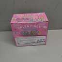 2 x Valentines Day Gifts for Kids, Valentines Unicorn Donut Erasers with Cards, Classroom Exchange Prizes & Party Favors, Ideal Valentine Gifts for Boys Girls, School Classroom Prize Exchange (Ice cream)