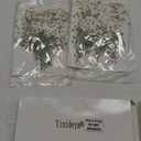 100Pcs White Babys Breath Dried Pressed Flowers for Crafts,Xinxinran Dry Flower Kit for Wedding Invitation Accessories,Bookmark,Jewelry Molds,Candle Making Supplies, Soap, Frame, Cakes