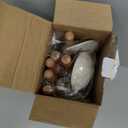 CAROTE Silicone Cooking Utensils Set, Kitchen Utensils Set 10 Pcs for cooking, BPA Free Spatula Set with Heat Resistant Wood Handles for Nonstick Cookware (Cream White)