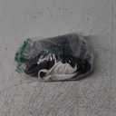 Eomenie One Piece Swimsuit for Women Tummy Control Ruched Bathing Suit Cutout U Wire Swim Suits (Large, Ribbed, Black White)