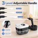2500W Handheld Steam Cleaner for Home, 15s Heat-Up Hand Held Steamer for Cleaning with 20Pcs Accessories, 54oz(1.6l) Large Tank, Hand Held Steam Cleaner for House, Car, Grout, Tile, Furniture