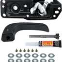 Lelecar 20833606 Driver Side Interior Door Handle for Chevy Silverado/GMC Sierra 1500 2500 3500 2007-2013 Tahoe/Yukon 2007-2014 Replaces 80374