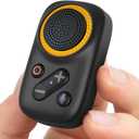 Ainostone Wearable Bluetooth Speaker Built in Mics for Hands Free Call/Voice Assistant Clip on Portable Small Wireless Speakers Ipx7 up to 15H Playing for Work/Cycling/Outdoor/Sports/Hiking/Golf