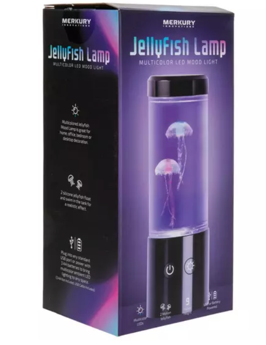 Mercury Jellyfish Lamp Multicolor Led Mood Light