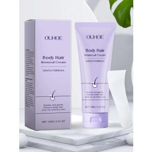 Body Hair Removal Cream, Gentle Body Hair Removal Hydrate, Nourish and Smooth the body, and Delicately Remove Hair