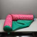 Big Joe Noodle Sling, No Inflation Needed, Pool Float with Armrests, Quick Draining Fabric, Cup Holder (Summer Melon)