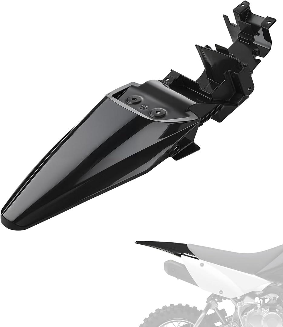 Rear Fender for KLX110/KLX110R/KLX110L/KLX110R L 10-26-Black