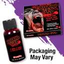 10 x Kangaroo Vampire Fake Blood - Scab Washable Fake Blood for Face Makeup - Coagulated SFX Blood Paint for Horror Scary Halloween Costume Prop - Creepy Vampire Cosplays Kit (Packaging May Vary)