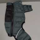 ArmyGreen Dog Jumper, Windproof, Reflective - Dirigible Winter Jacket, Small