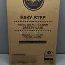 Regalo Safety 29-38.5" Baby Gate for Doorways & Bottom of Stairs, Pressure Mounted Baby Gate with Door for Babies, Toddlers & Pets, Tested & Safe for 30 Years, American Designed, American Owned, White