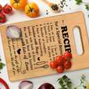 Dad Gifts from Daughter Fathers Day, Best Dad Birthday Gifts from Daughter Son, Unique Cutting Board Gift for Dad, Cool Birthday Gift for Dad, The Grillfather Cutting Board for Daddy Stepdad New Dad