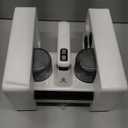 Mattress Vacuum Cleaner - 5-in-1 Cordless Bed Vacuum Cleaner, Powered by UV-C Light & Ultrasonic Technology, 16Kpa Strong Suction,Low Noise,Suitable for Dust, Pet Hair, Etc. (White)