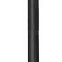 80 in. x 3 in. Black Direct Burial Outdoor Lamp Post - Cast Iron Cross Arm, Weather Resistant for Driveway/Front Yard/Pathways, lamp post 80 in with crossbars