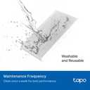 Tapo Brush & Filter Replacement  Includes Easy to Replace 1x Main Brush, 2x Side Brushes, and 2x Washable HEPA Filters, Compatible with RV30 Max Plus, RV30 Max, RV20 Max Plus, & RV20 Max Plus