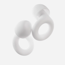Loop Quiet 2 Ear Plugs Ultra-Comfy Reusable Noise-Reducing Earplugs for Sleep, Deep Focus, Travel, Sensitivity | Flexible Hearing Protection | Customizable Fit | 24dB (SNR) Noise Reduction