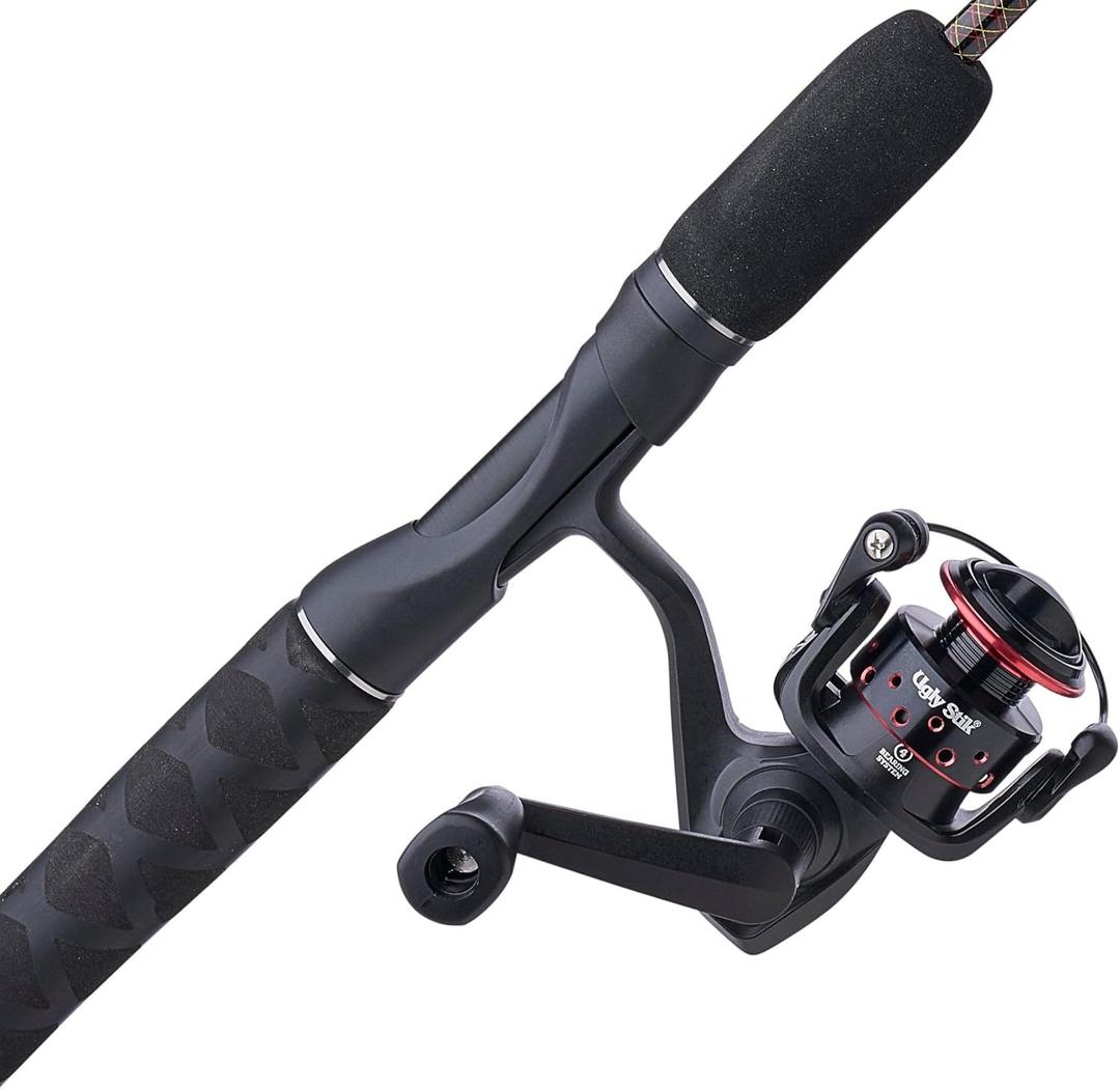 Ugly Stik GX2 Spinning Reel and Fishing Rod Combo, 20 Size Reel - 4'8" - Ultra Light - 1pc