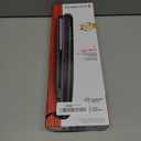 Remington 1" Flat Iron, Hair Straightener with Anti-Static Technology, Rapid 30-Second Heat-Up, 60-Minute Auto Shut-Off, 30% Longer Ceramic Floating Plates, and Titanium-Ceramic Coating (Black)