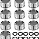 3 x 10pcs Faucet Aerators kit, Bathroom Brass 15/16 Inch Tap Filter with 10 Washers Sink Aerator Replacement Faucet Aerators Kitchen Faucet Aerator for Moen