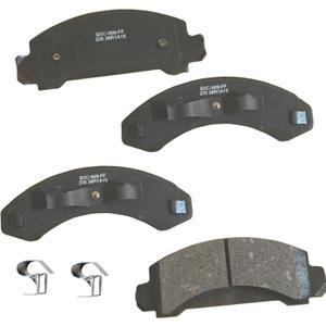 Bendix Premium SBC205 Ceramic Front Brake Pads for Select Models Ford Aerostar, Bronco II, Explorer, Ranger, Mazda B2300, B3000, B4000, Navajo
