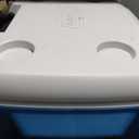 Coleman 60qt Rolling Cooler with Wheels, Insulated Portable Wheeled Chiller with Ice Retention, Made in USA
