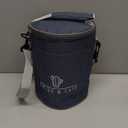 Aluminum Insulated Food Pouch Thermal Bag for Camping Portable Multi-functional Sturdy Design for Outdoor Adventures (Navy)