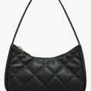 Shoulder Bags for Women, Cute Hobo Tote Handbag Mini Clutch Purse with Zipper Closure