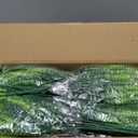 TURNMEON 20 Bundles Artificial Plants Outdoor Faux Boston Fern 17 Inch Long Length Summer Decor, Fake Plants UV Resistant No Fade Plastic Greenery Shrubs Flowers for Garden Porch Indoor Cemetery Decor